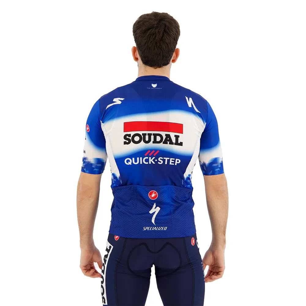 Castelli Competizione 3 Soudal Quick-step 2024 Kurzarm-radtrikot Castelli Competizione 3 Soudal Quick-step 2024 Kurzarm-radtrikot