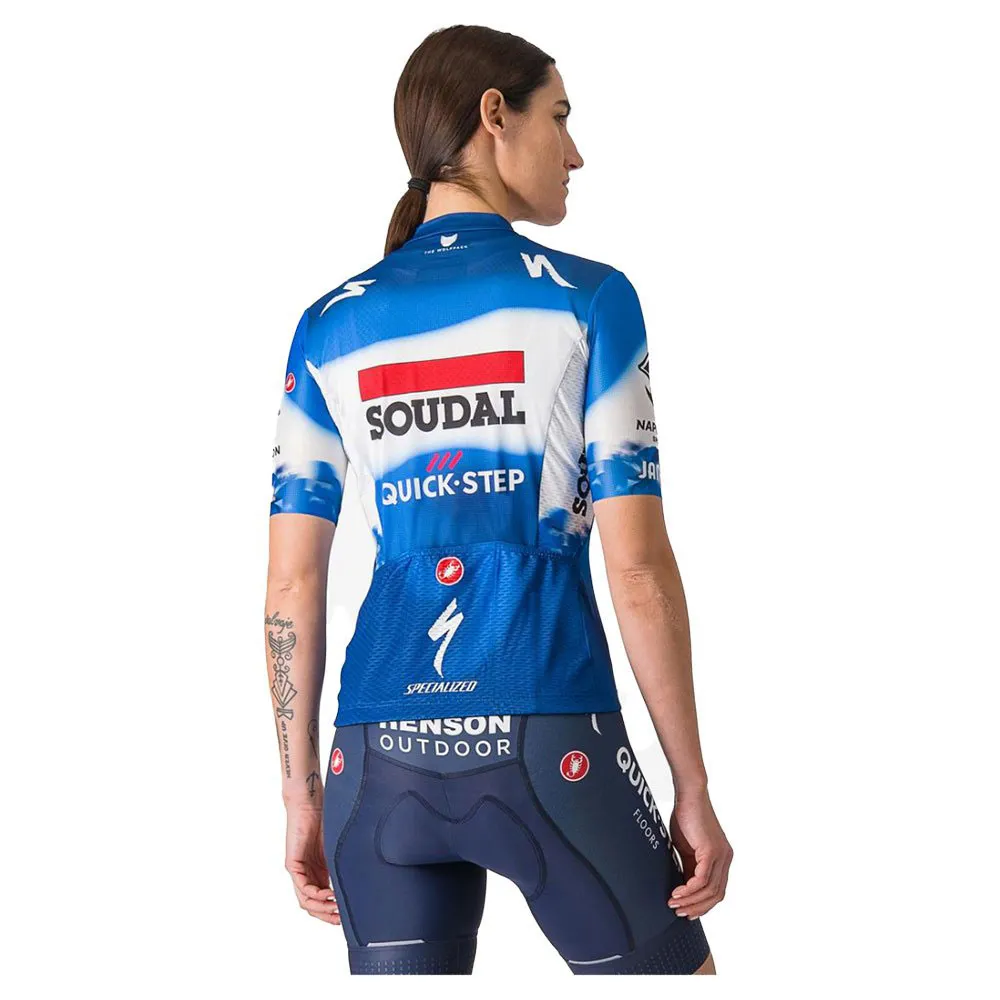 Castelli Competizione 3 W Soudal Quick-step 2024 Kurzarm-radtrikot Castelli Competizione 3 W Soudal Quick-step 2024 Kurzarm-radtrikot