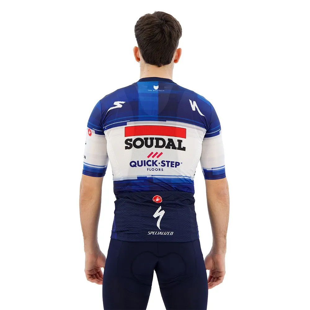 Castelli Competizione Soudal Quick-step 2023 Kurzarm-radtrikot, Dark blue / white Castelli Competizione Soudal Quick-step 2023 Kurzarm-radtrikot, Dark blue / white