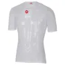 Castelli Core Mesh 3 Kurzarm-baselayer Refurbished, White / red