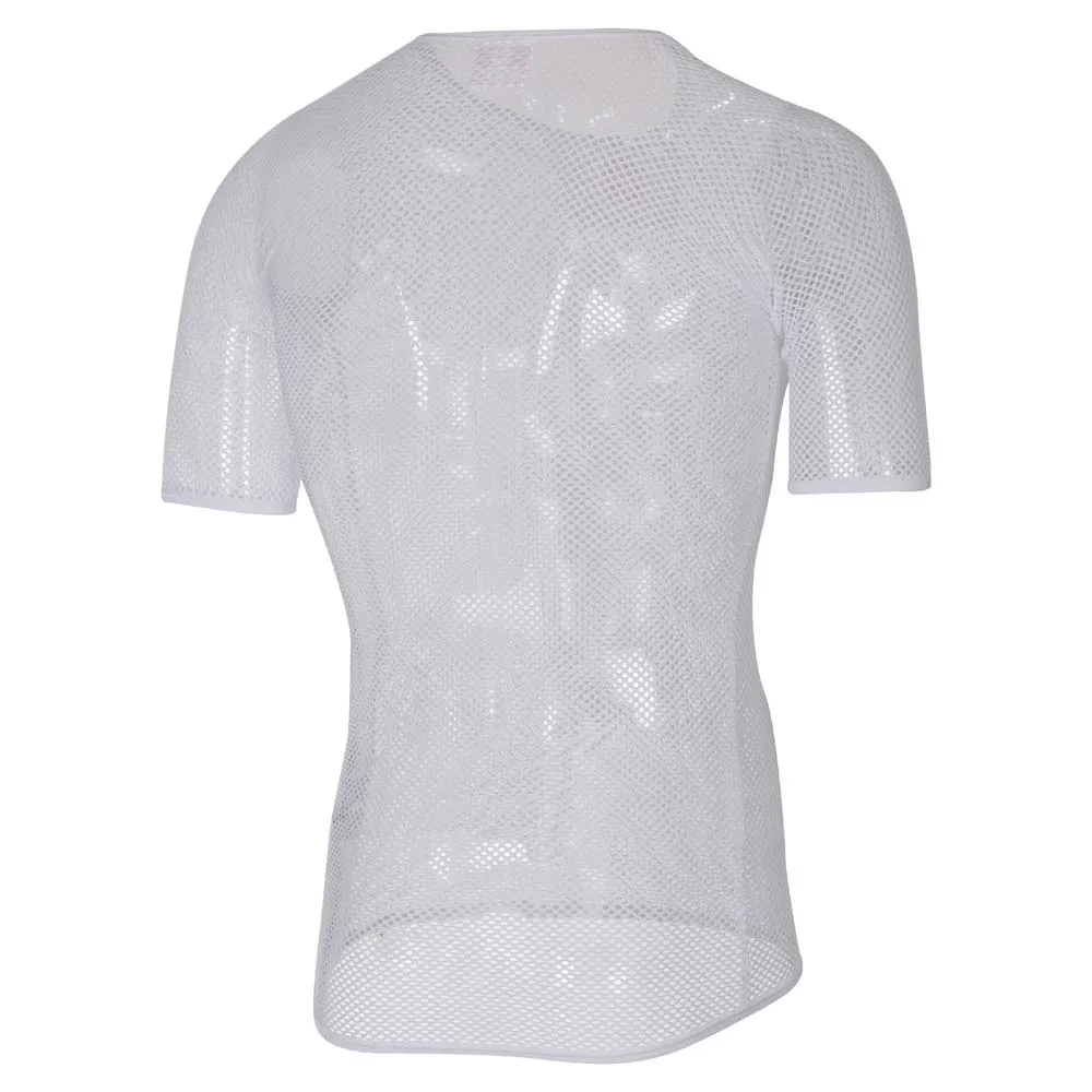 Castelli Core Mesh 3 Kurzarm-baselayer Refurbished, White / red