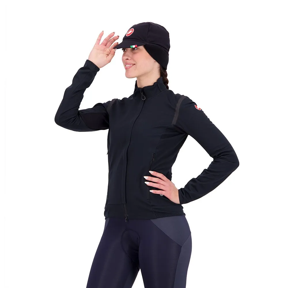 Castelli Difesa Thermal Kappe, Black / red Castelli Difesa Thermal Kappe, Black / red