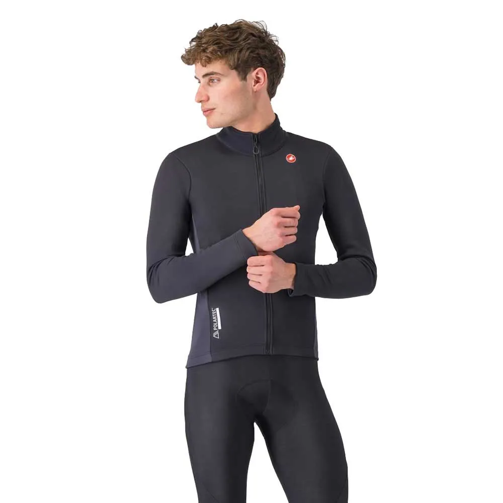 Castelli Entrata 2 Jacke, Light black / dark grey