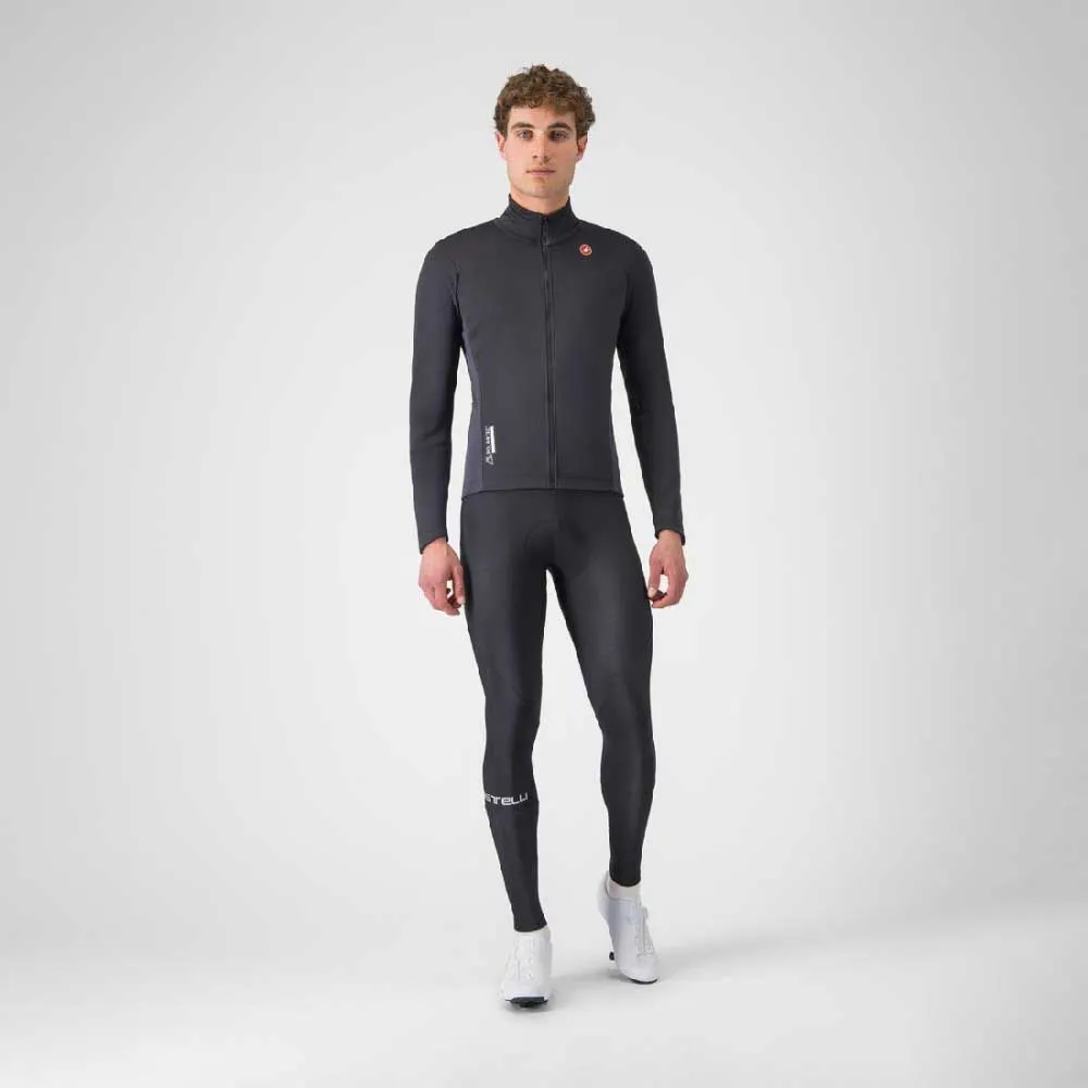Castelli Entrata 2 Jacke, Light black / dark grey