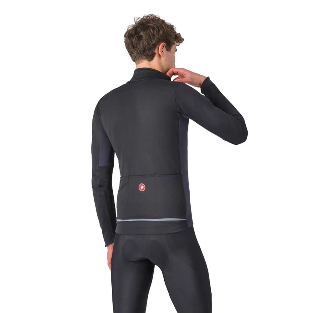 Castelli Entrata 2 Jacke, Light black / dark grey