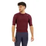 Deep bordeaux / silver moon