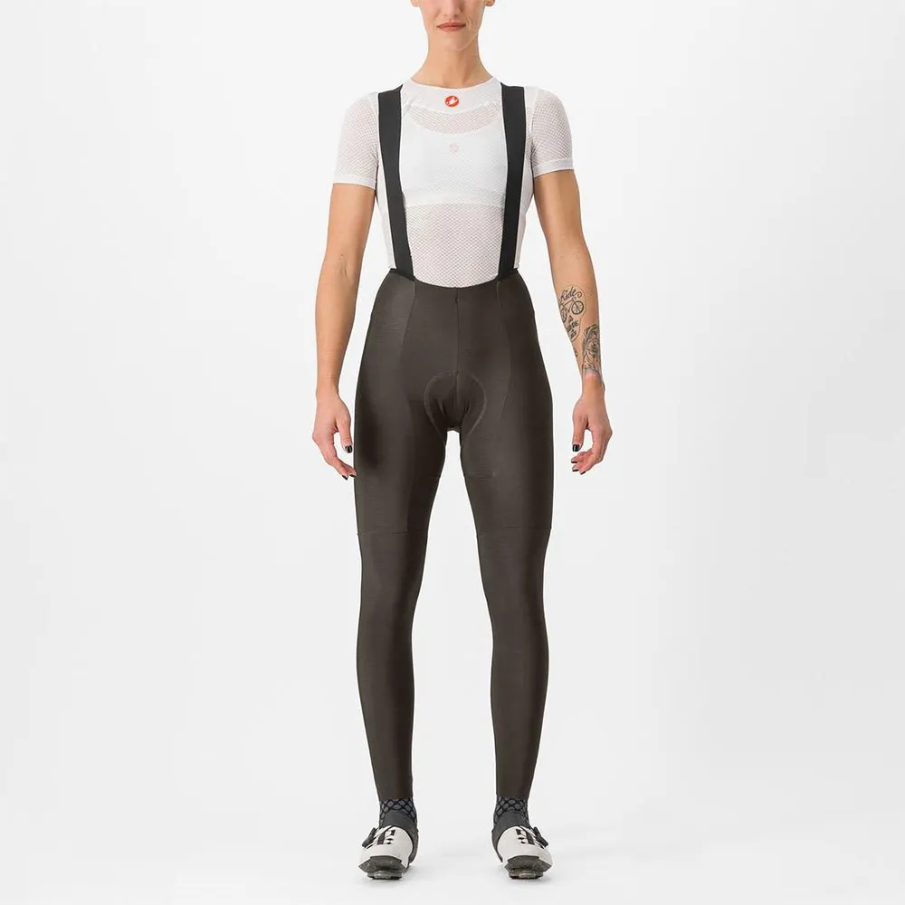 Castelli Free Aero Lange Trägerhose, Dark tarmac