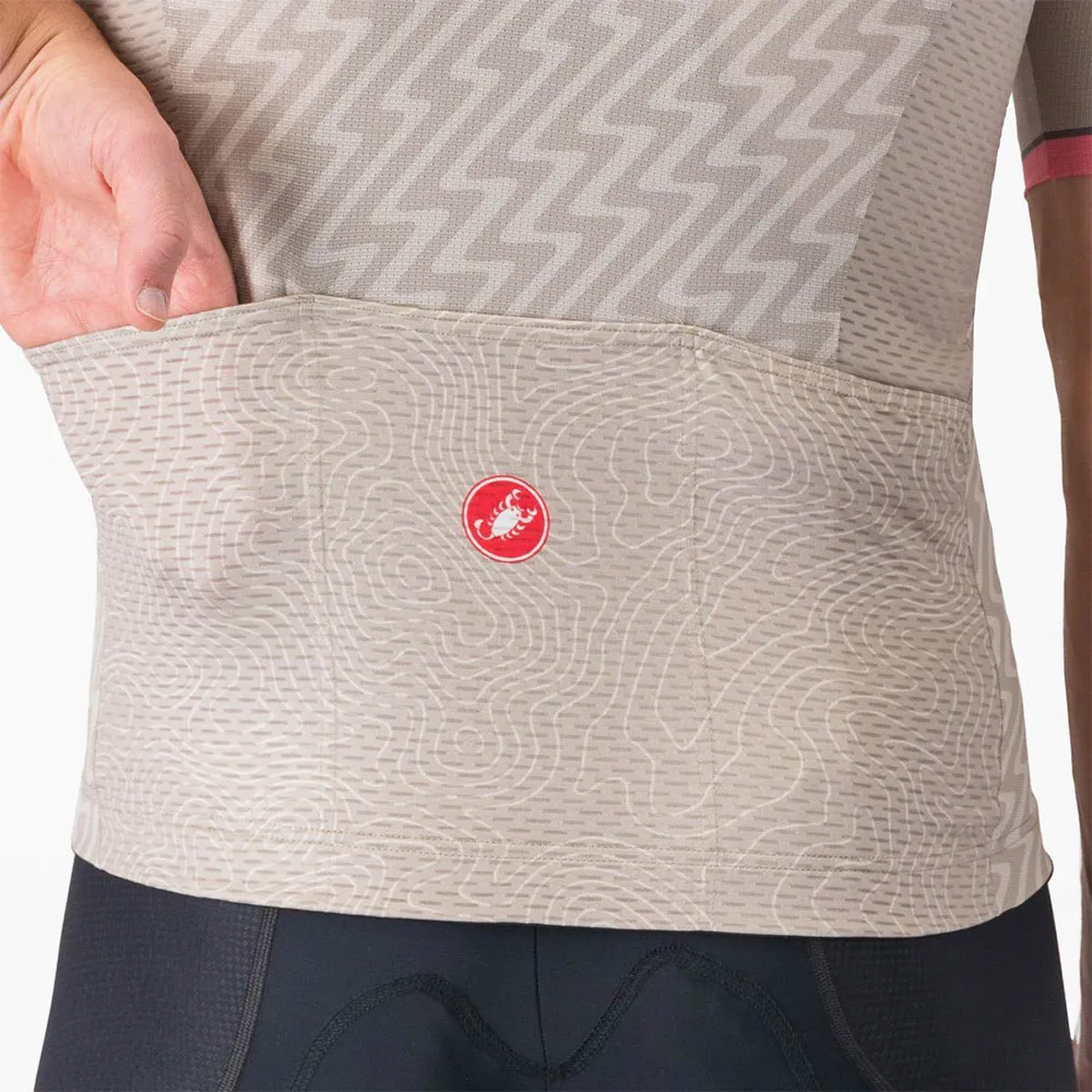Castelli #giro Colle Delle Finestre Kurzarm-radtrikot Castelli #giro Colle Delle Finestre Kurzarm-radtrikot