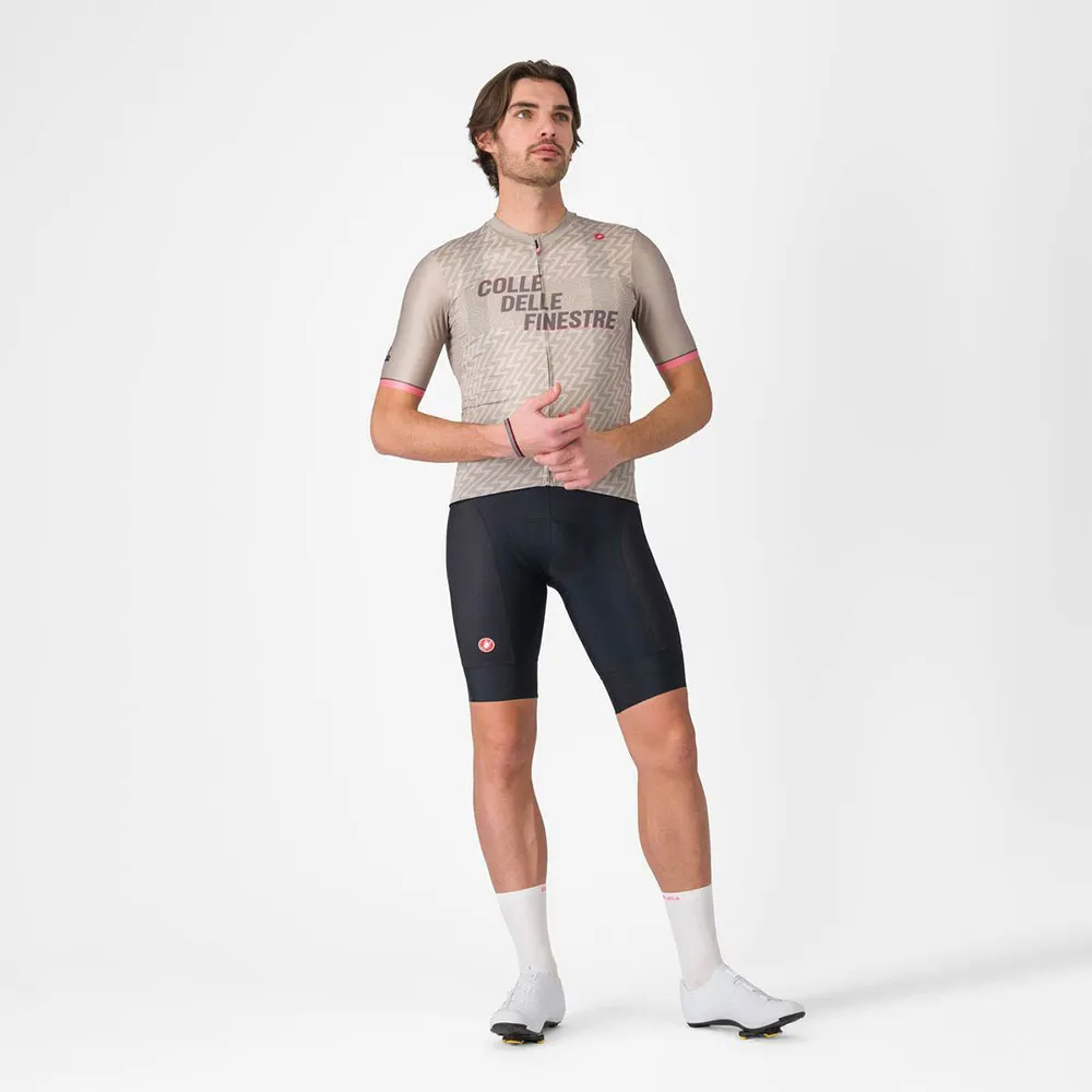 Castelli #giro Colle Delle Finestre Kurzarm-radtrikot Castelli #giro Colle Delle Finestre Kurzarm-radtrikot