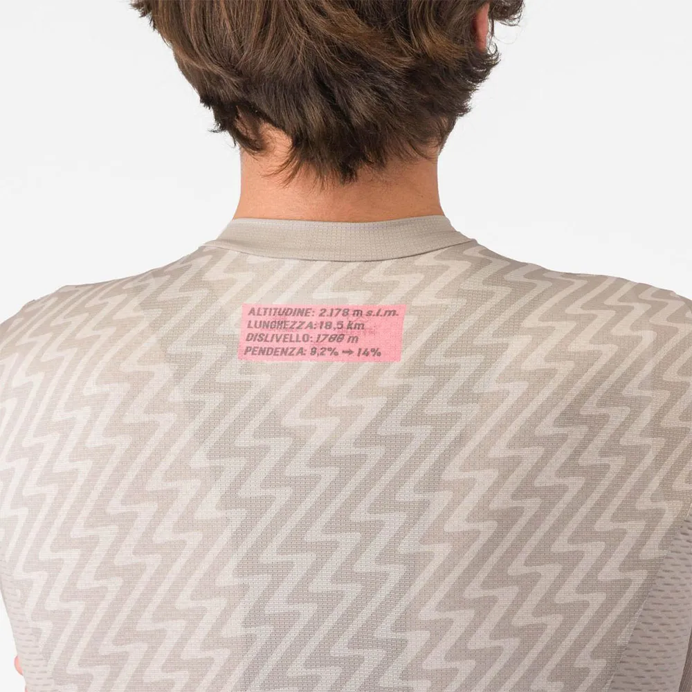 Castelli #giro Colle Delle Finestre Kurzarm-radtrikot Castelli #giro Colle Delle Finestre Kurzarm-radtrikot
