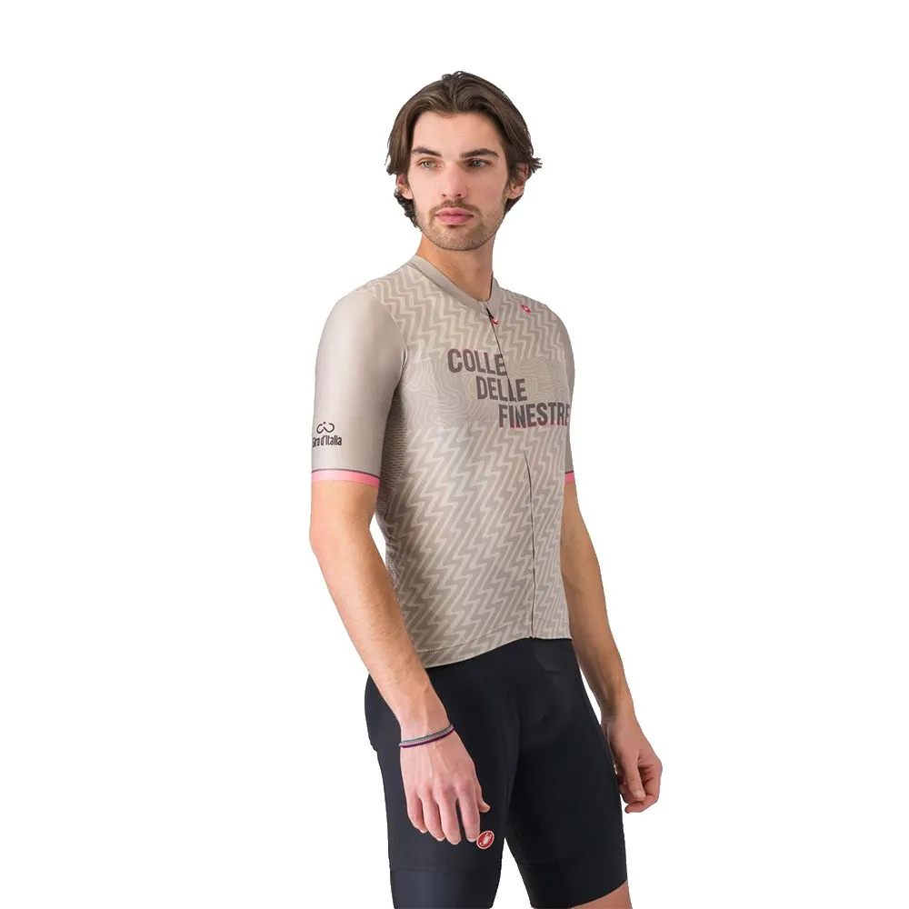 Castelli #giro Colle Delle Finestre Kurzarm-radtrikot Castelli #giro Colle Delle Finestre Kurzarm-radtrikot