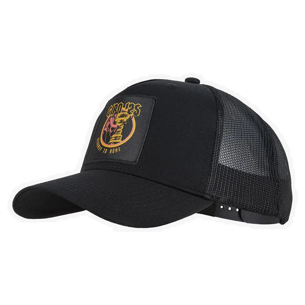 Castelli Giro De Italia 25 Highway To Rome Trucker Kappe, Black Castelli Giro De Italia 25 Highway To Rome Trucker Kappe, Black