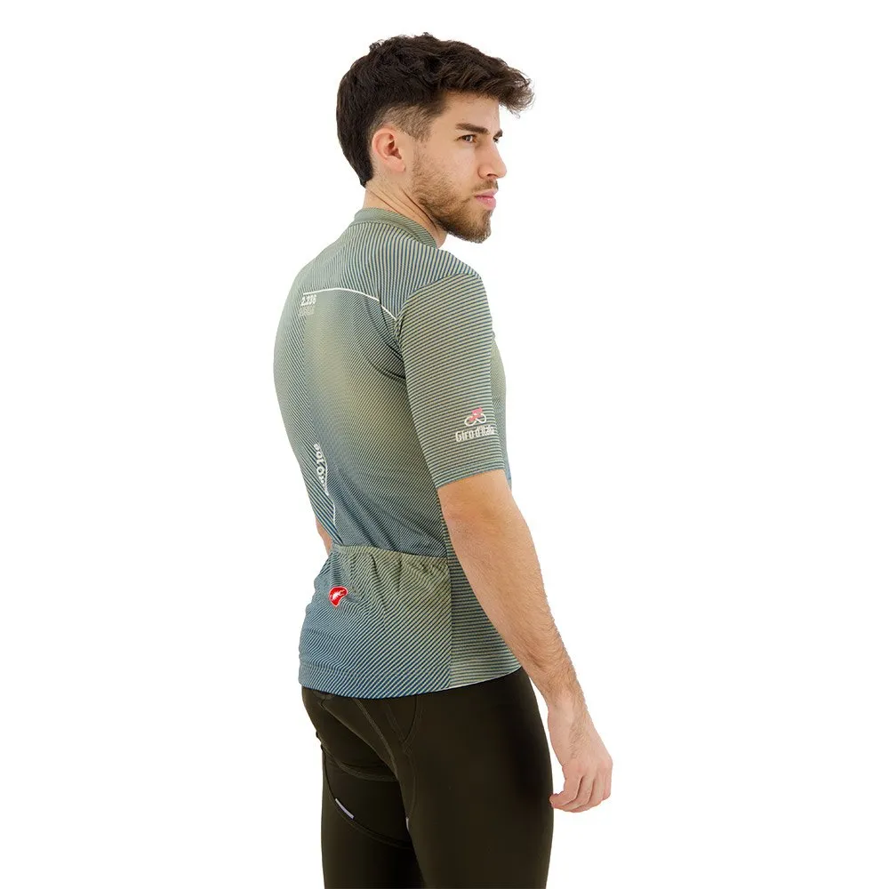 Castelli #giro Giau Kurzarm-radtrikot, Green te Castelli #giro Giau Kurzarm-radtrikot, Green te