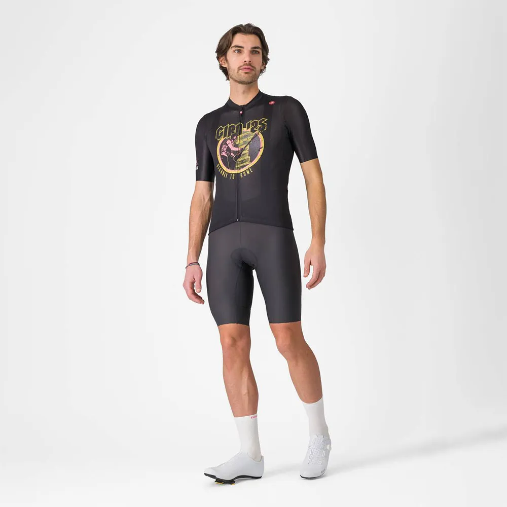 Castelli #giro Highway To Rome Kurzarm-radtrikot Castelli #giro Highway To Rome Kurzarm-radtrikot