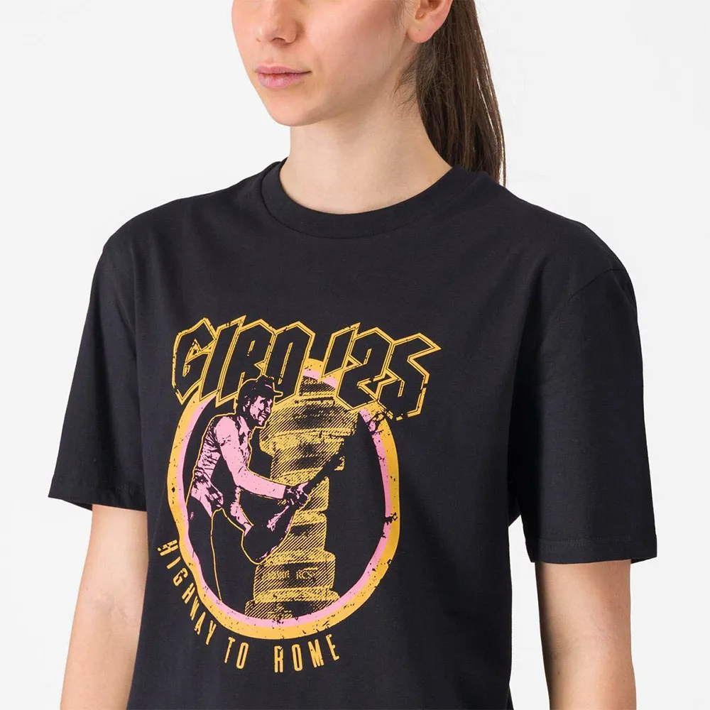 Castelli #giro Highway To Rome Kurzarm-t-shirt Castelli #giro Highway To Rome Kurzarm-t-shirt