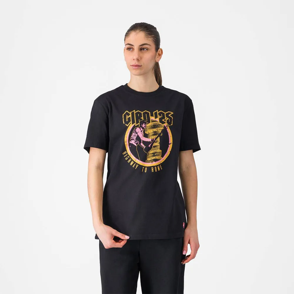 Castelli #giro Highway To Rome Kurzarm-t-shirt Castelli #giro Highway To Rome Kurzarm-t-shirt