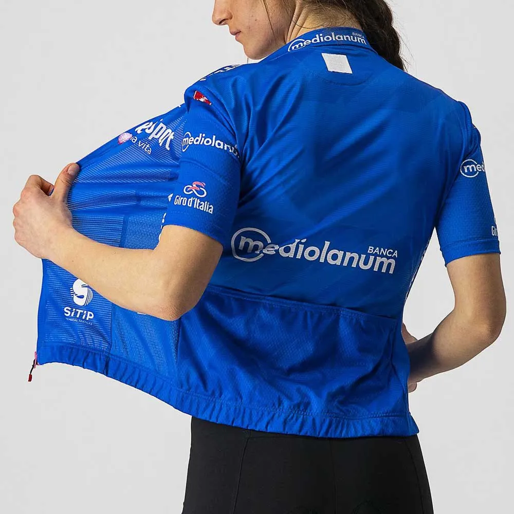 Castelli Giro Italia 2021 Competizione Kurzarm-radtrikot, Maglia azzurra Castelli Giro Italia 2021 Competizione Kurzarm-radtrikot, Maglia azzurra