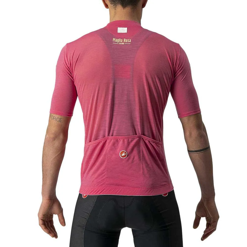 Castelli Giro Italia 2021 Maglia Rosa 90 Years Kurzarm-radtrikot, Pink giro Castelli Giro Italia 2021 Maglia Rosa 90 Years Kurzarm-radtrikot, Pink giro