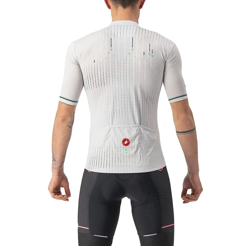 Castelli Giro Italia 2022 Mortirolo Kurzarm-radtrikot, Grey Castelli Giro Italia 2022 Mortirolo Kurzarm-radtrikot, Grey