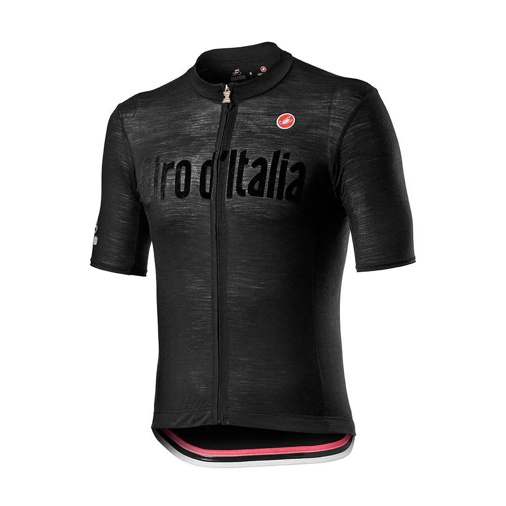 Castelli Giro Italia Heritage Maglia Nera Kurzarm-radtrikot Castelli Giro Italia Heritage Maglia Nera Kurzarm-radtrikot