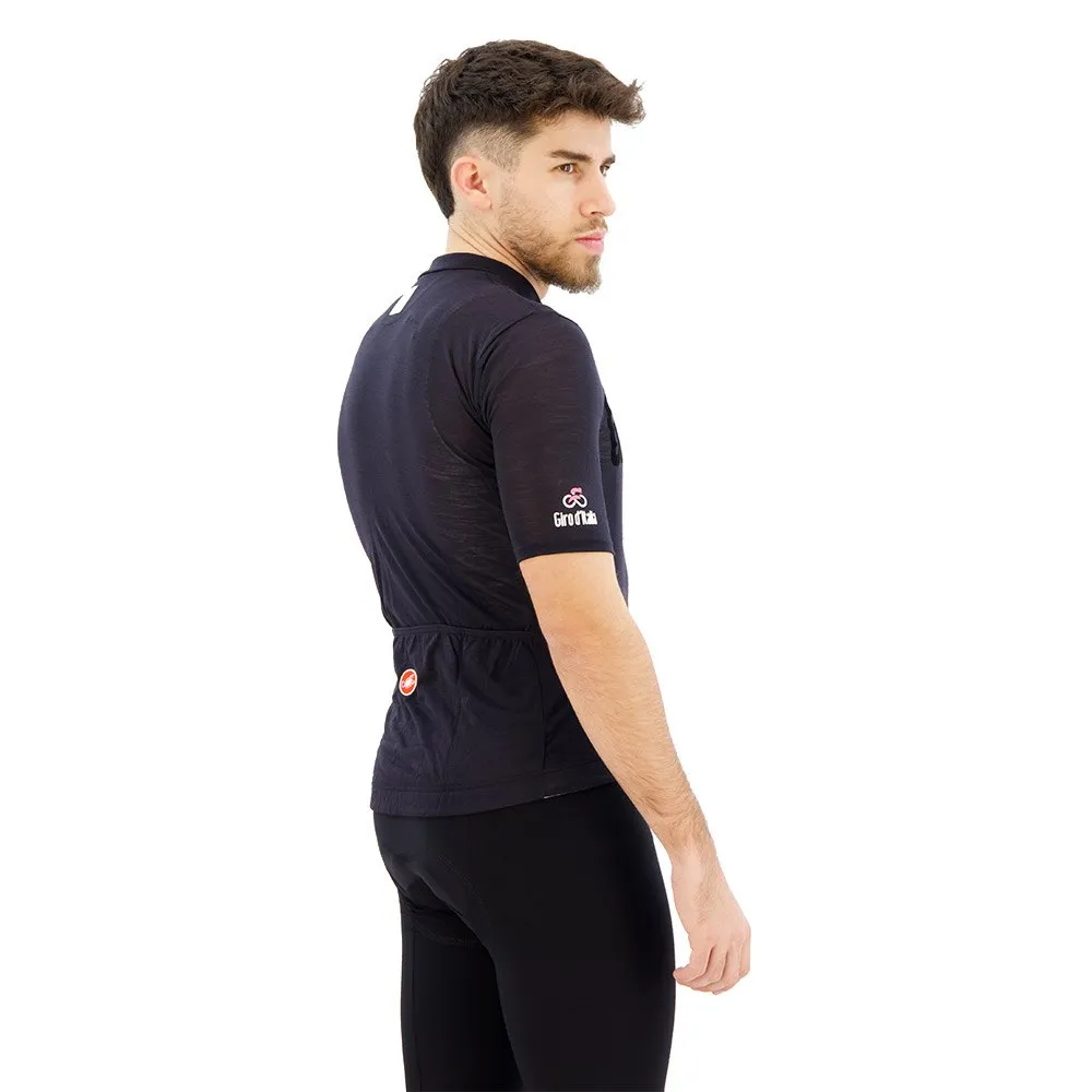 Castelli Giro Italia Heritage Maglia Nera Kurzarm-radtrikot Castelli Giro Italia Heritage Maglia Nera Kurzarm-radtrikot