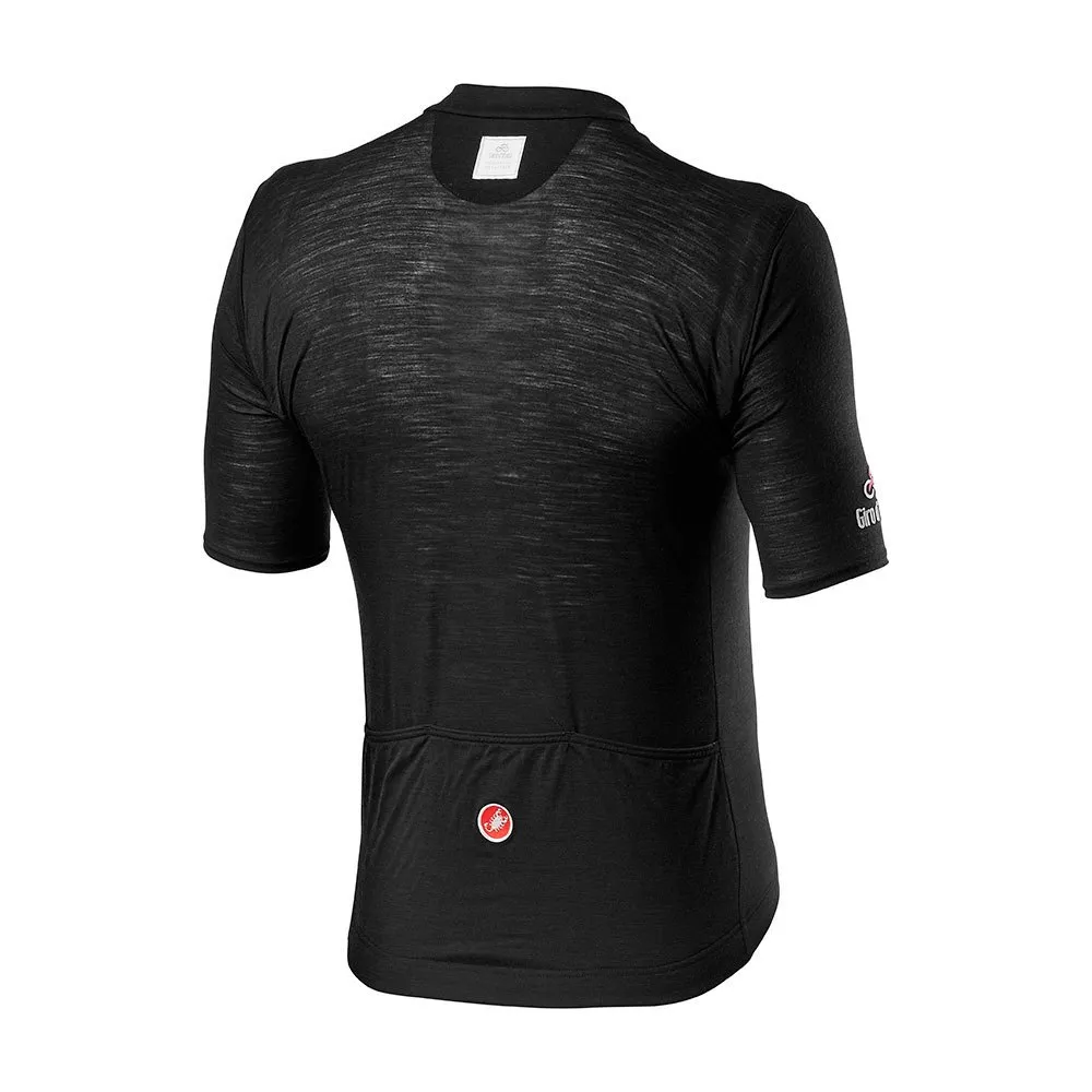 Castelli Giro Italia Heritage Maglia Nera Kurzarm-radtrikot Castelli Giro Italia Heritage Maglia Nera Kurzarm-radtrikot