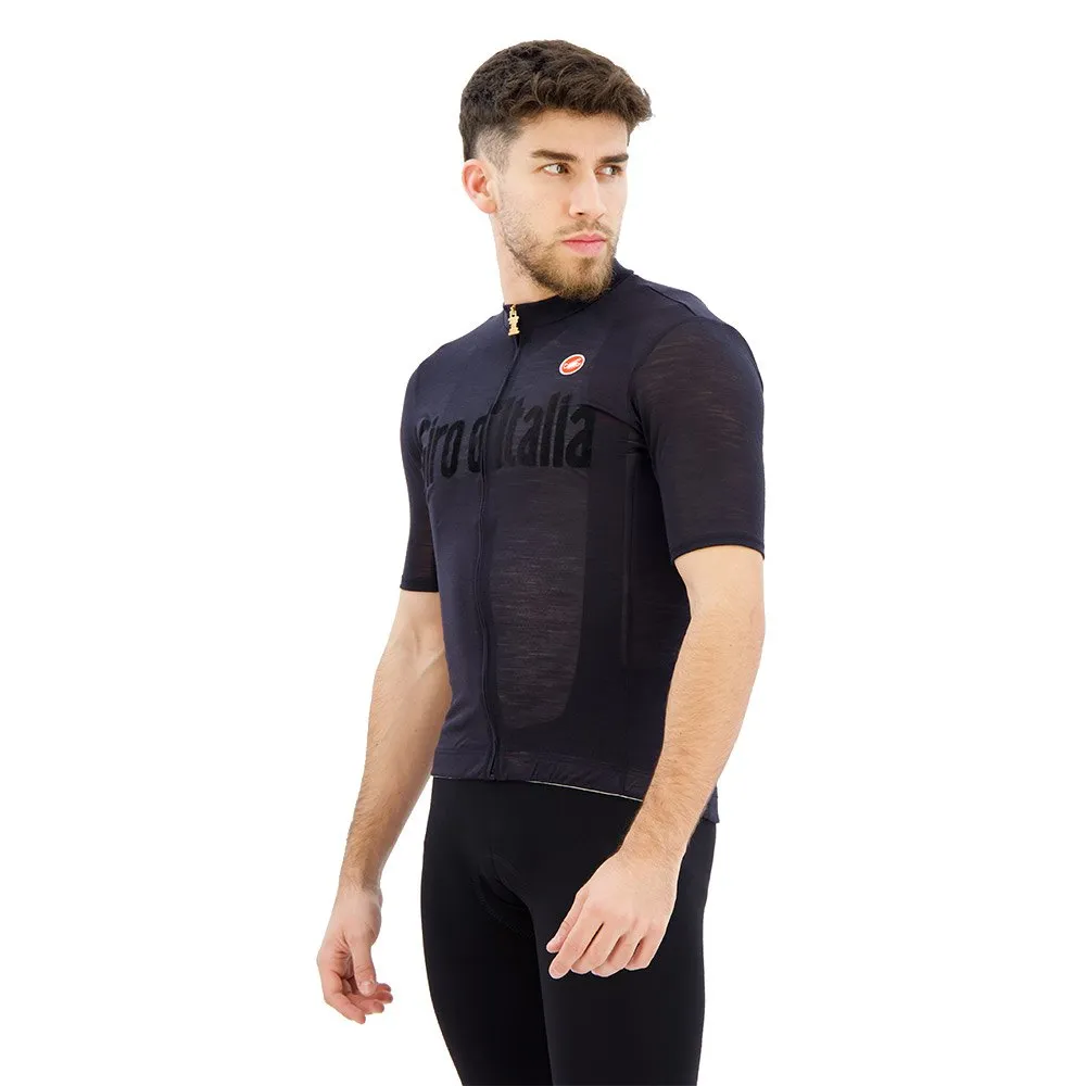 Castelli Giro Italia Heritage Maglia Nera Kurzarm-radtrikot Castelli Giro Italia Heritage Maglia Nera Kurzarm-radtrikot