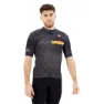 Castelli #giro Roma Kurzarm-radtrikot, Anthracite / dark grey / yellow