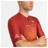 Castelli #giro107 Roma 2024 Kurzarm-radtrikot, Purple red