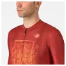 Castelli #giro107 Roma 2024 Kurzarm-radtrikot, Purple red