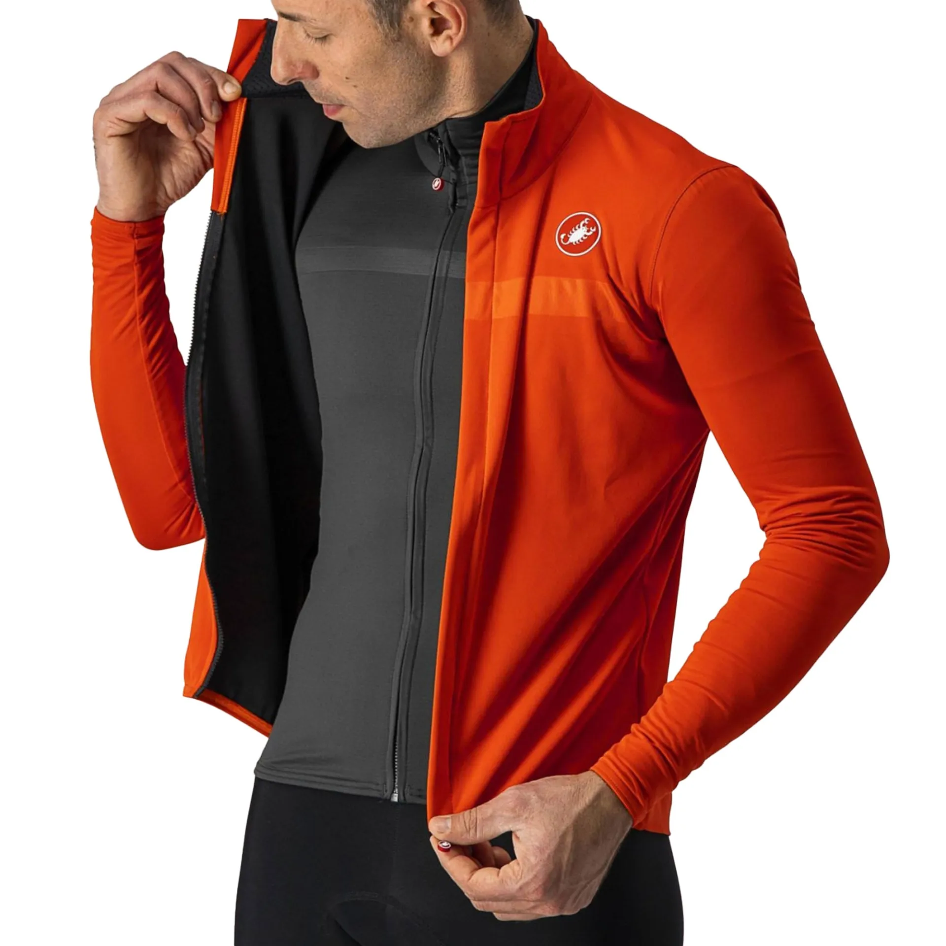 Castelli Goccia Jacket, Fiery red Castelli Goccia Jacket, Fiery red