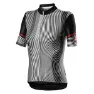 Castelli Illusione Kurzarm-radtrikot, Black / white, L