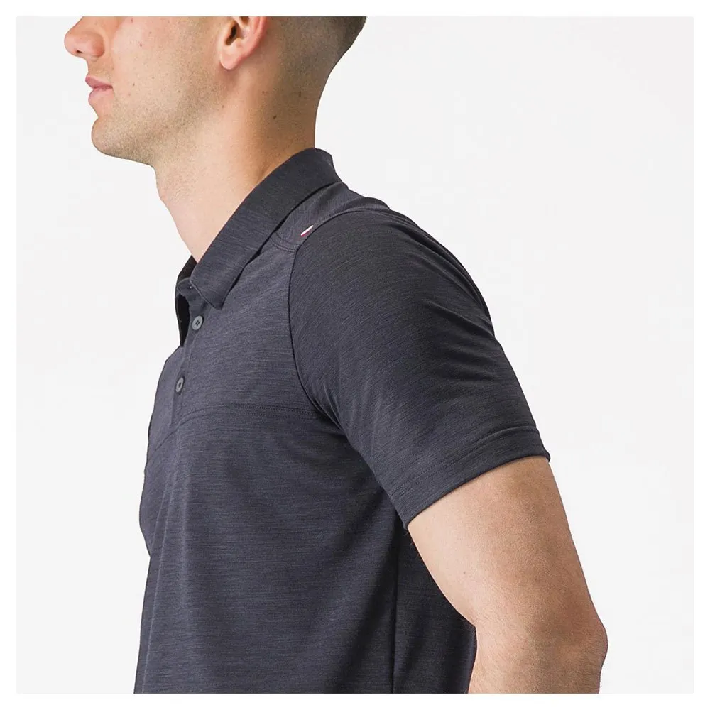 Castelli Merino Kurzarm-poloshirt Castelli Merino Kurzarm-poloshirt