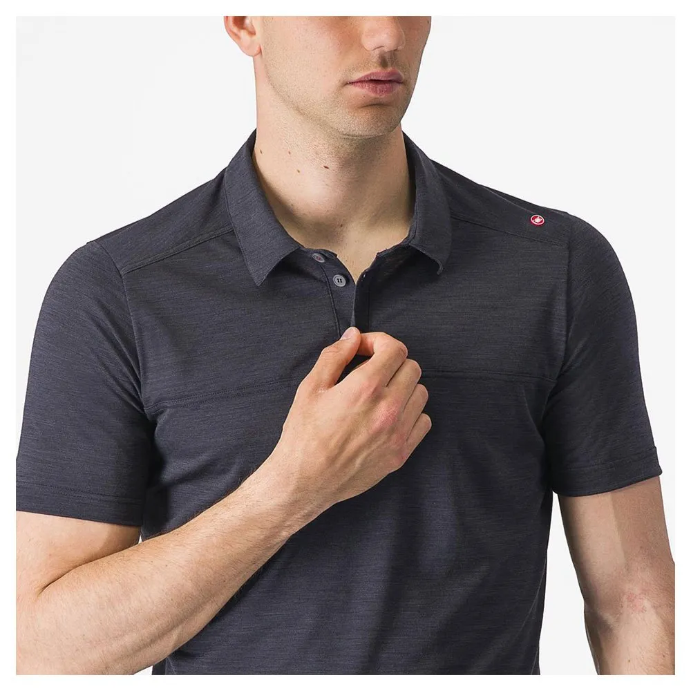 Castelli Merino Kurzarm-poloshirt Castelli Merino Kurzarm-poloshirt