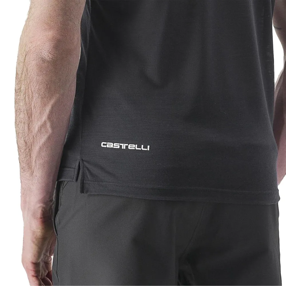 Castelli Merino Kurzarm-t-shirt, Light black, M Castelli Merino Kurzarm-t-shirt, Light black, M