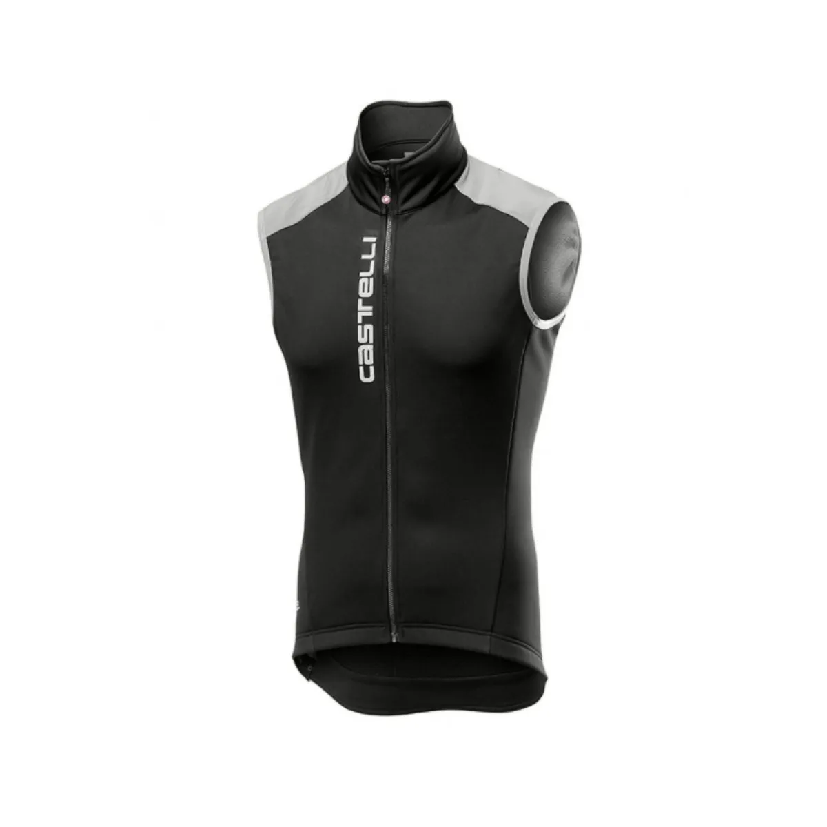 Castelli Mortirolo Weste, Schwarz grau Castelli Mortirolo Weste, Schwarz grau