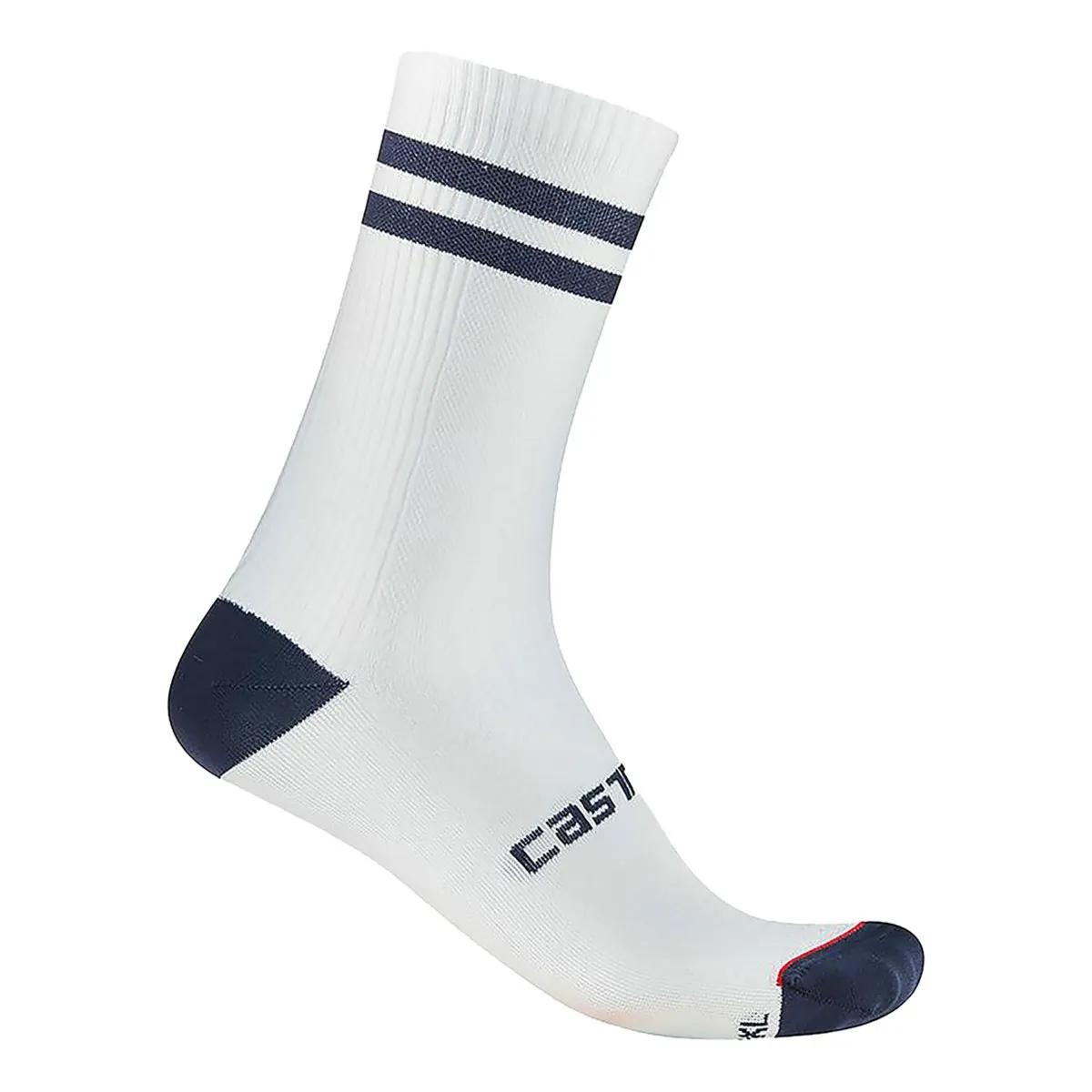Castelli Originale 18 Socken, Blau belgian weiß