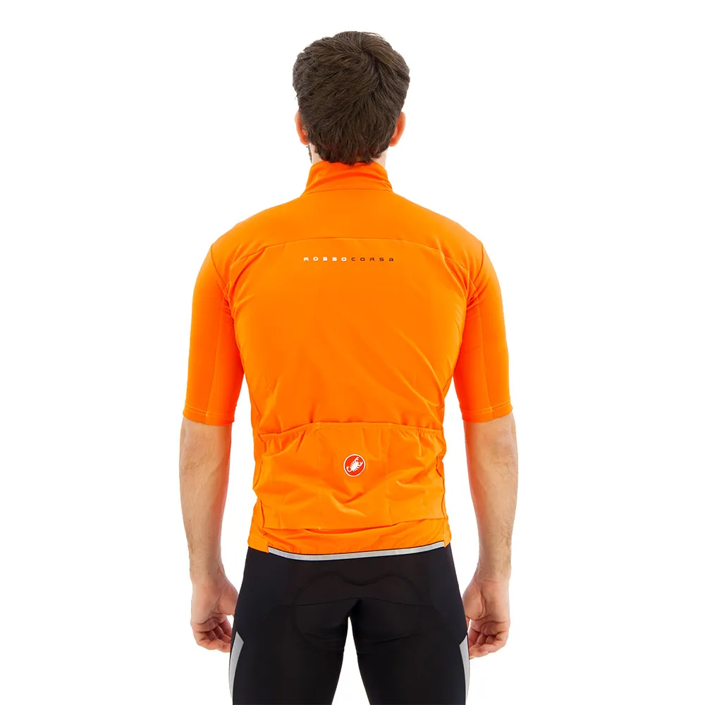 Castelli Perfetto Ros 2 Wind Jacke, Orange