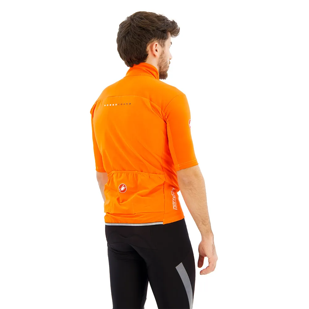 Castelli Perfetto Ros 2 Wind Jacke, Orange
