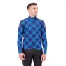 Ocean blue / malachite green plaid