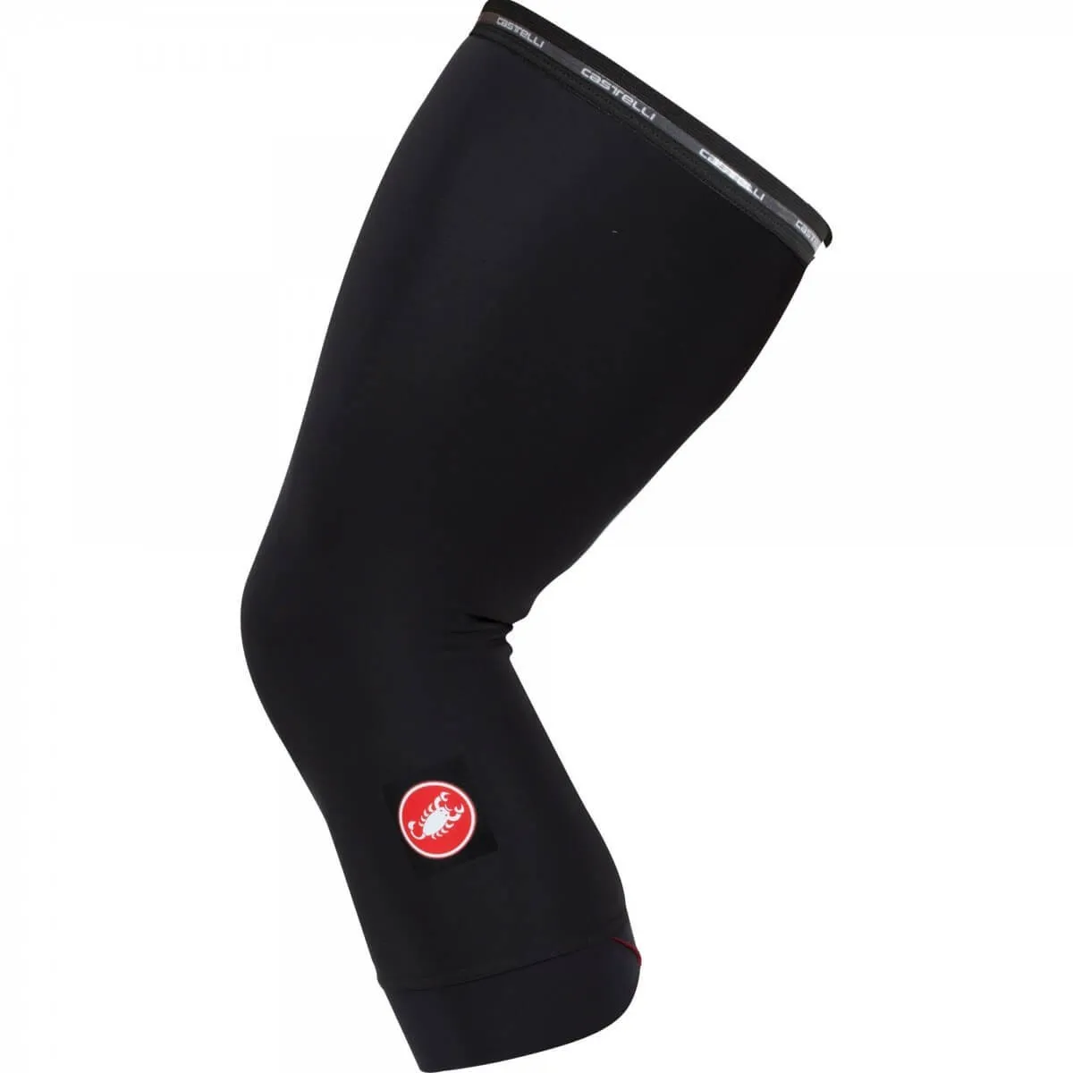 Castelli Pirata Thermoflex Kniestütze, Schwarz Castelli Pirata Thermoflex Kniestütze, Schwarz