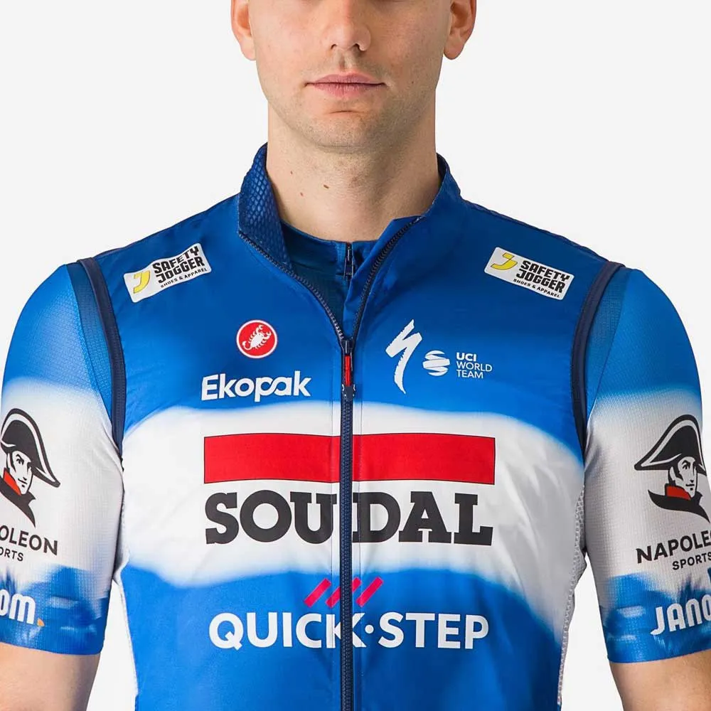 Castelli Pro Light Soudal Quick-step 2024 Weste Castelli Pro Light Soudal Quick-step 2024 Weste