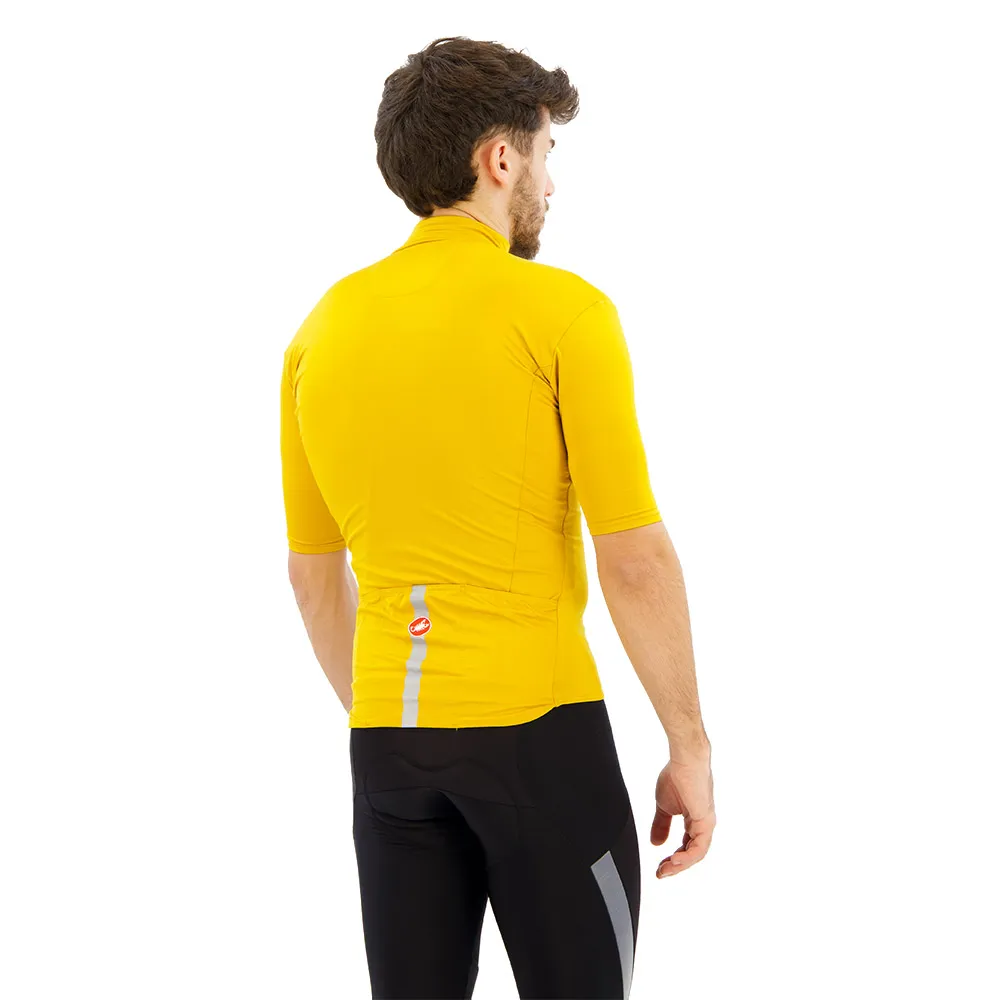Castelli Pro Thermal Kurzarm-radtrikot, Goldenrod, M