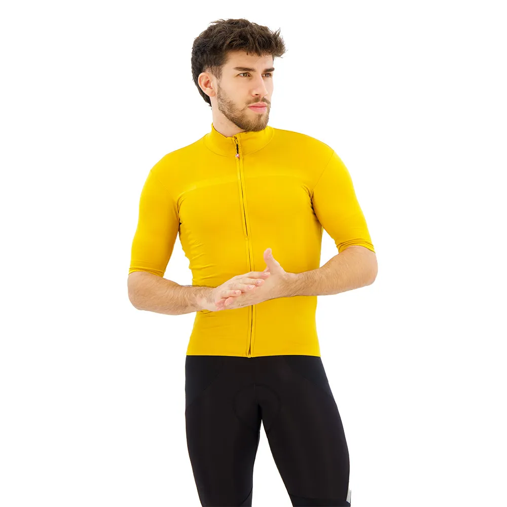 Castelli Pro Thermal Kurzarm-radtrikot, Goldenrod, M