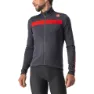 Dark gray/red reflex