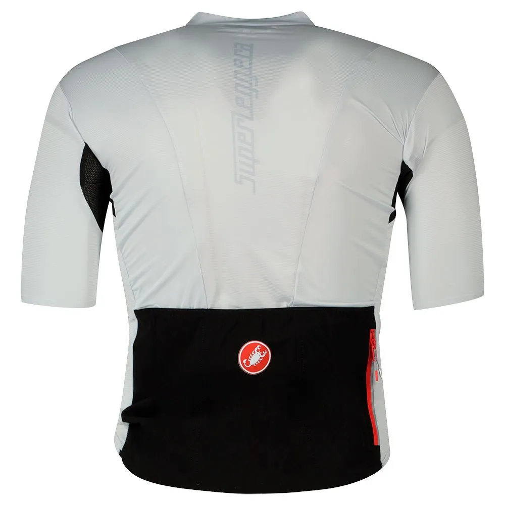 Castelli Superleggera 2 Kurzarm-radtrikot, Silver, 3XL