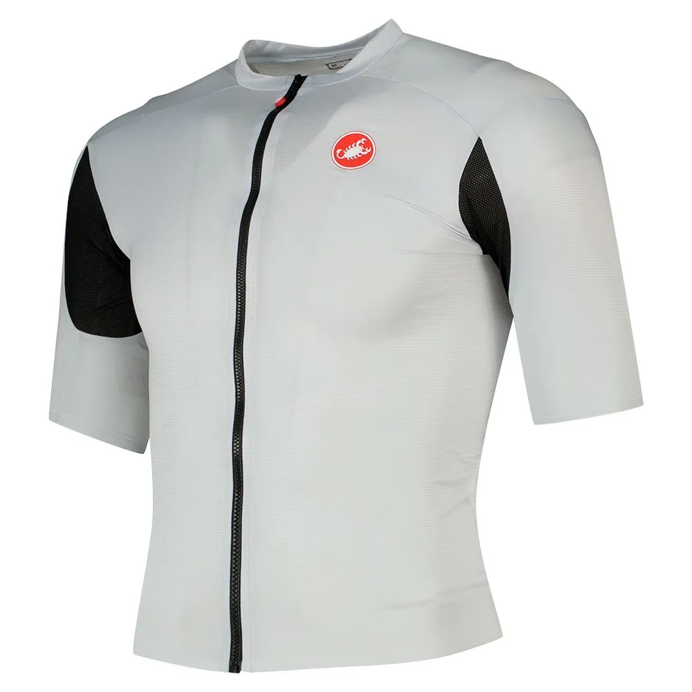 Castelli Superleggera 2 Kurzarm-radtrikot, Silver, 3XL