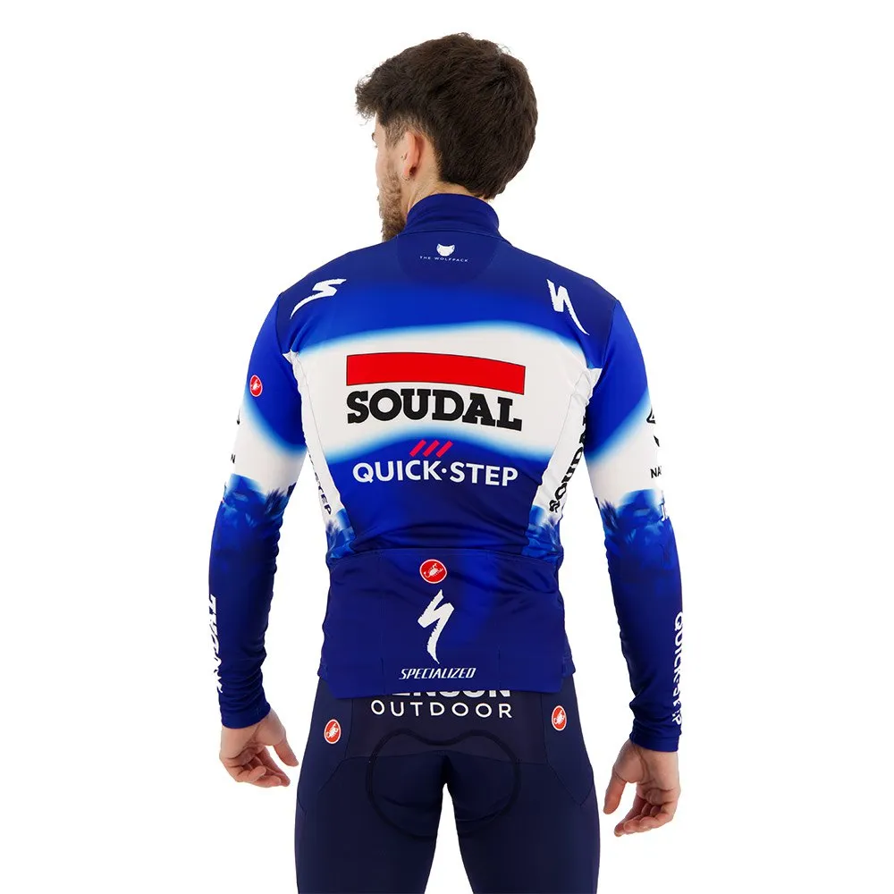 Castelli Thermal Soudal Quick-step 2024 Langarm-trikot Castelli Thermal Soudal Quick-step 2024 Langarm-trikot
