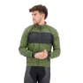 Light military green / dark grey / brilliant orange