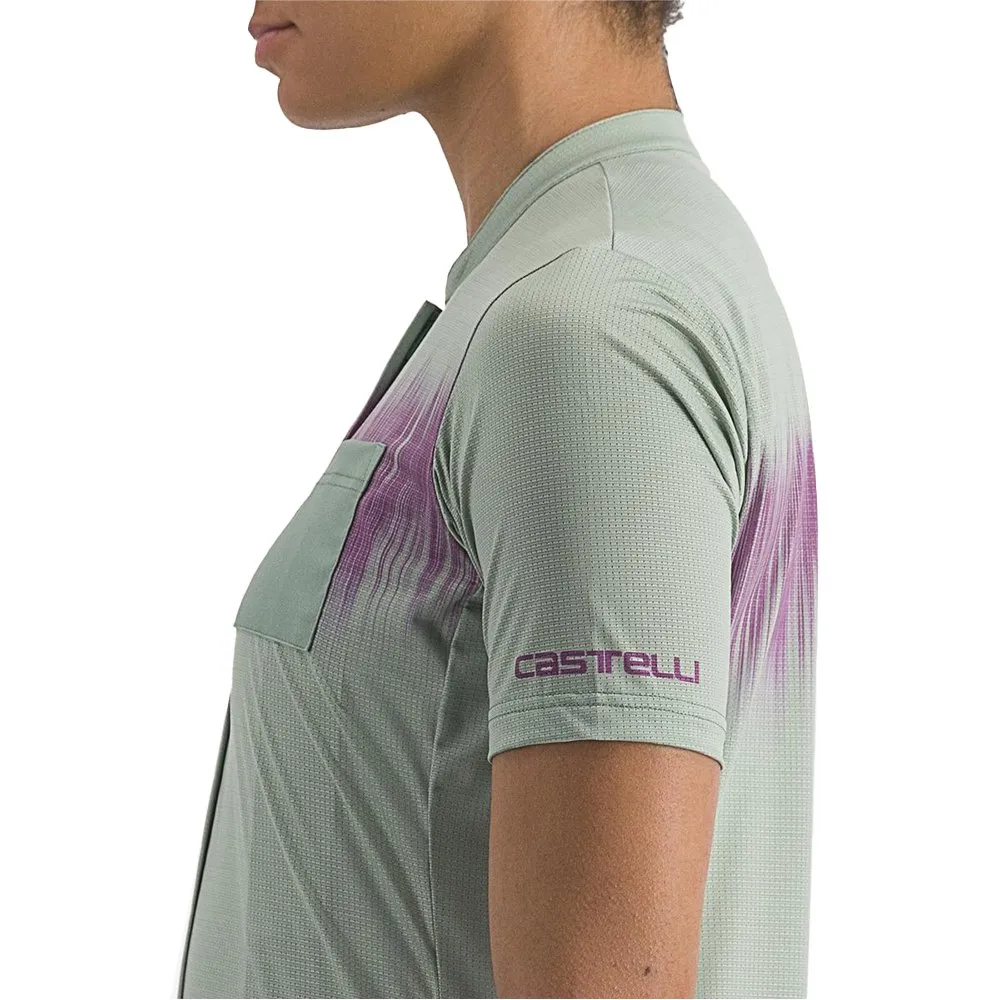 Castelli Unlimited Sentiero 2 Kurzarm-radtrikot, Defender green Castelli Unlimited Sentiero 2 Kurzarm-radtrikot, Defender green
